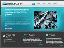 Tablet Screenshot of dbaux.com